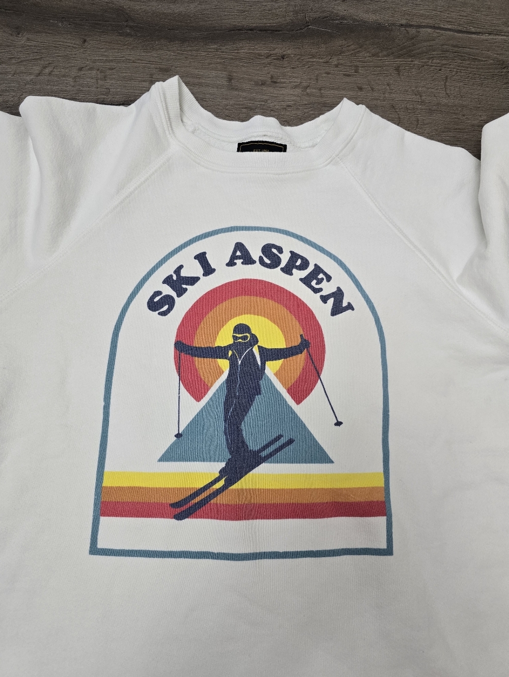 Retrobrand Ski Aspen Sweatshirt Size XS Streetwear Winter Ski Outdoor - Picture 3 of 8